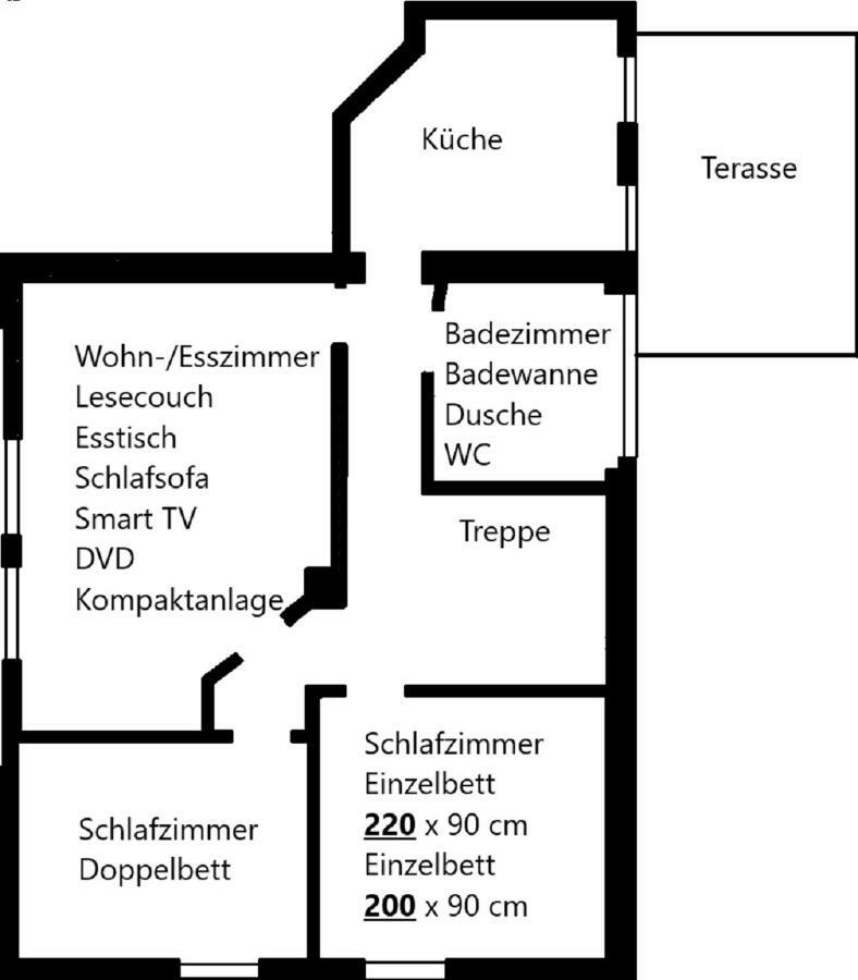 Ferienwohnung Wiekenblick Wiesmoor Eksteriør bilde
